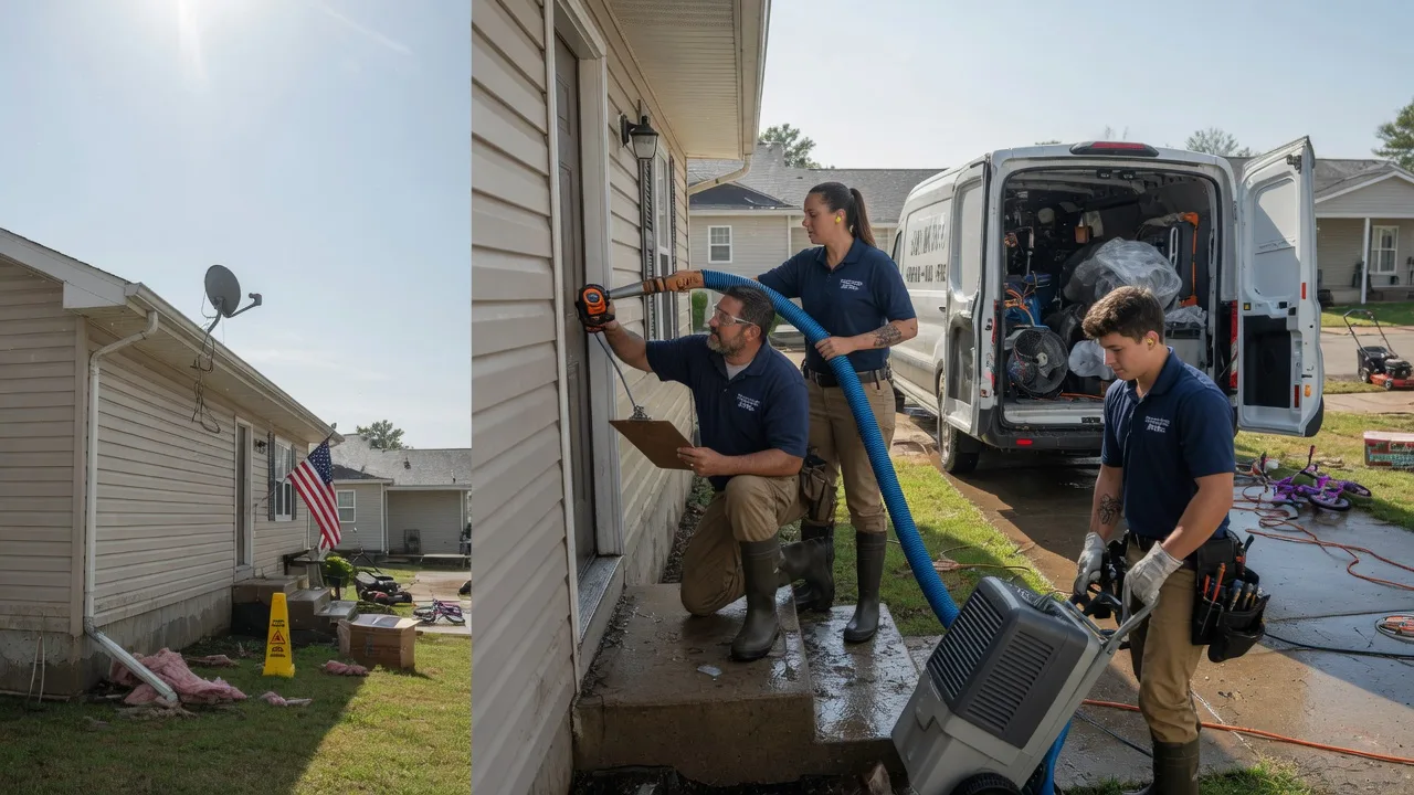 Ceiling Water Damage Restoration in Clarence, PA near me